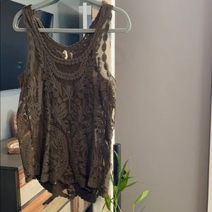 Love marks olive tank M/L